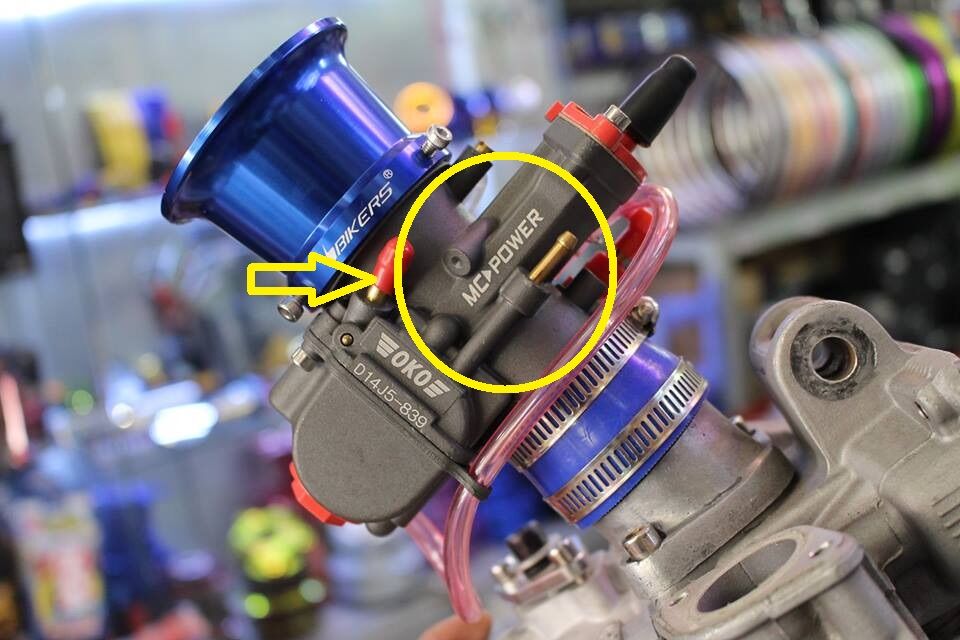 [HCM]Bình xăng con Ga dẹp chính hãng MC Racing