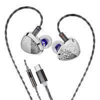 KBEAR | Tai Nghe Nhét Tai KBEAR Tourbillon-X HiFi 10mm CVD Màng Loa Bằng Sợi Carbon Trình Điều Khiển Động Thiết Kế Bánh Răng Hợp Kim Kẽm Dành Cho Người Yêu Âm Thanh IEM