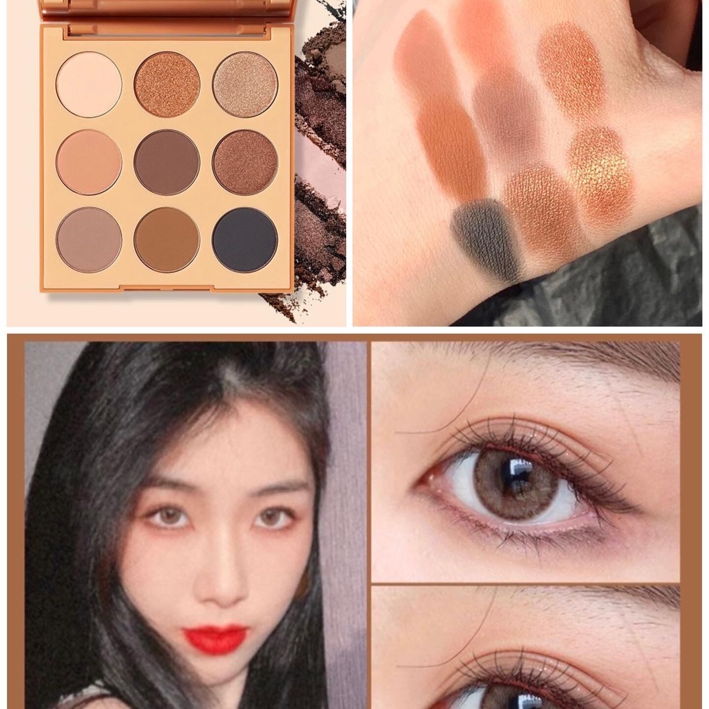 [Bill US] Bảng phấn mắt Morphe 9 ô màu 9T, 9V, 9E
