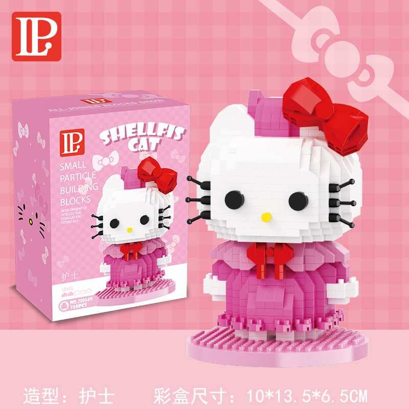 🌸đồ chơi lắp ráp lego 3d hello kitty mẫu mới
