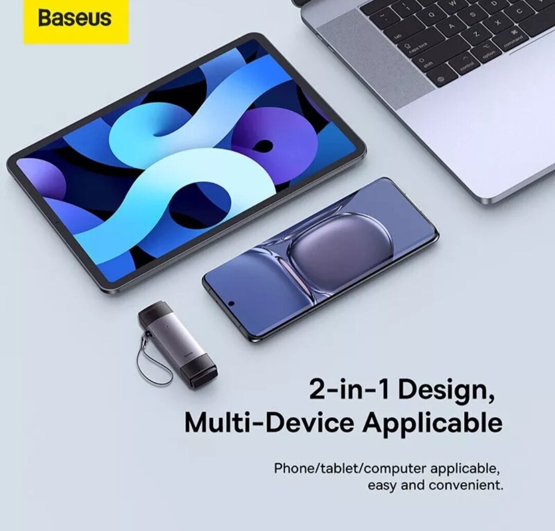 [New]Đầu đọc thẻ nhớ đa năng tốc độ cao Baseus 3.0