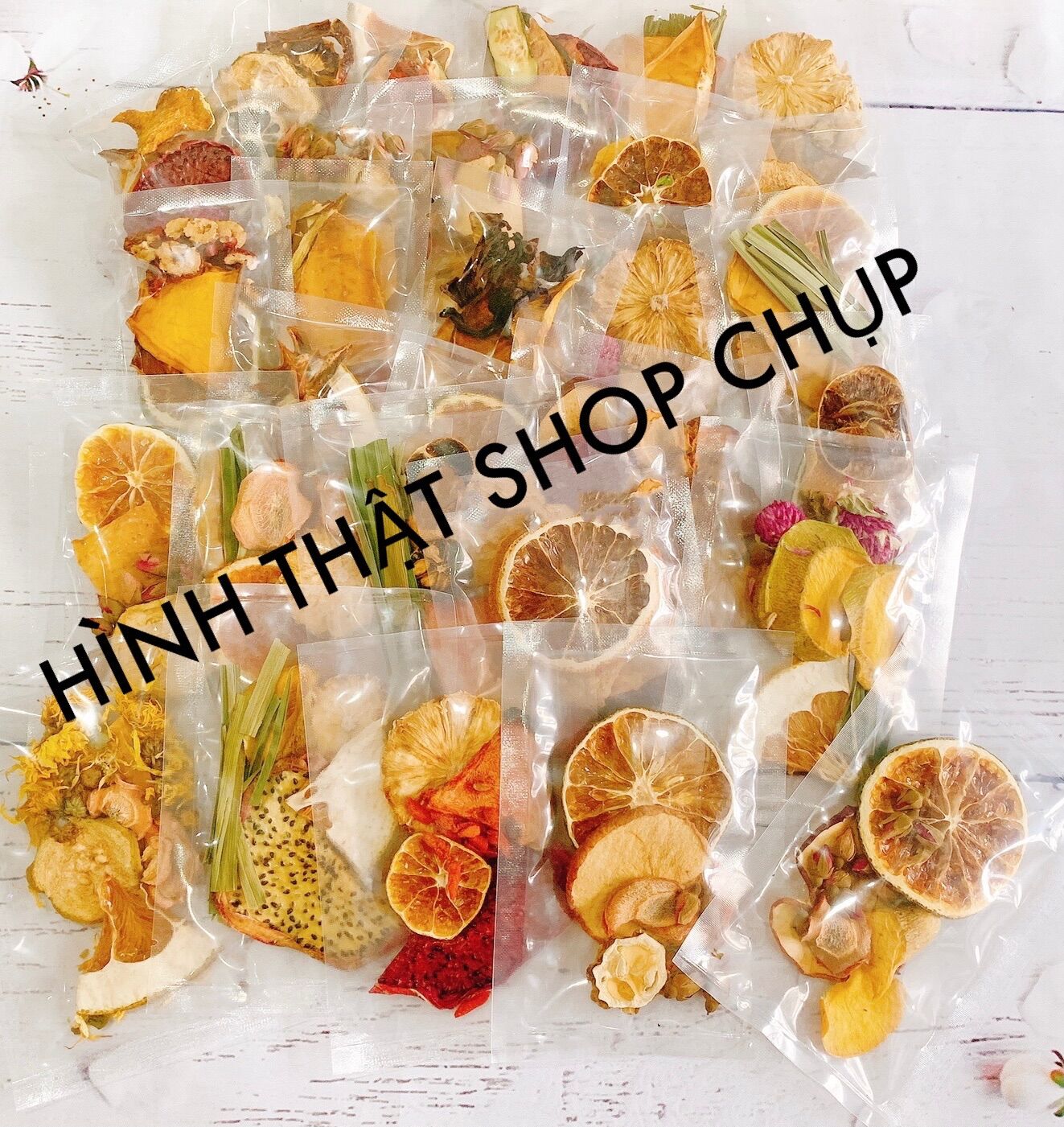 [Mix 5 vị] Set 30 gói DETOX KOREA trái cây sấy (full bình hộp)