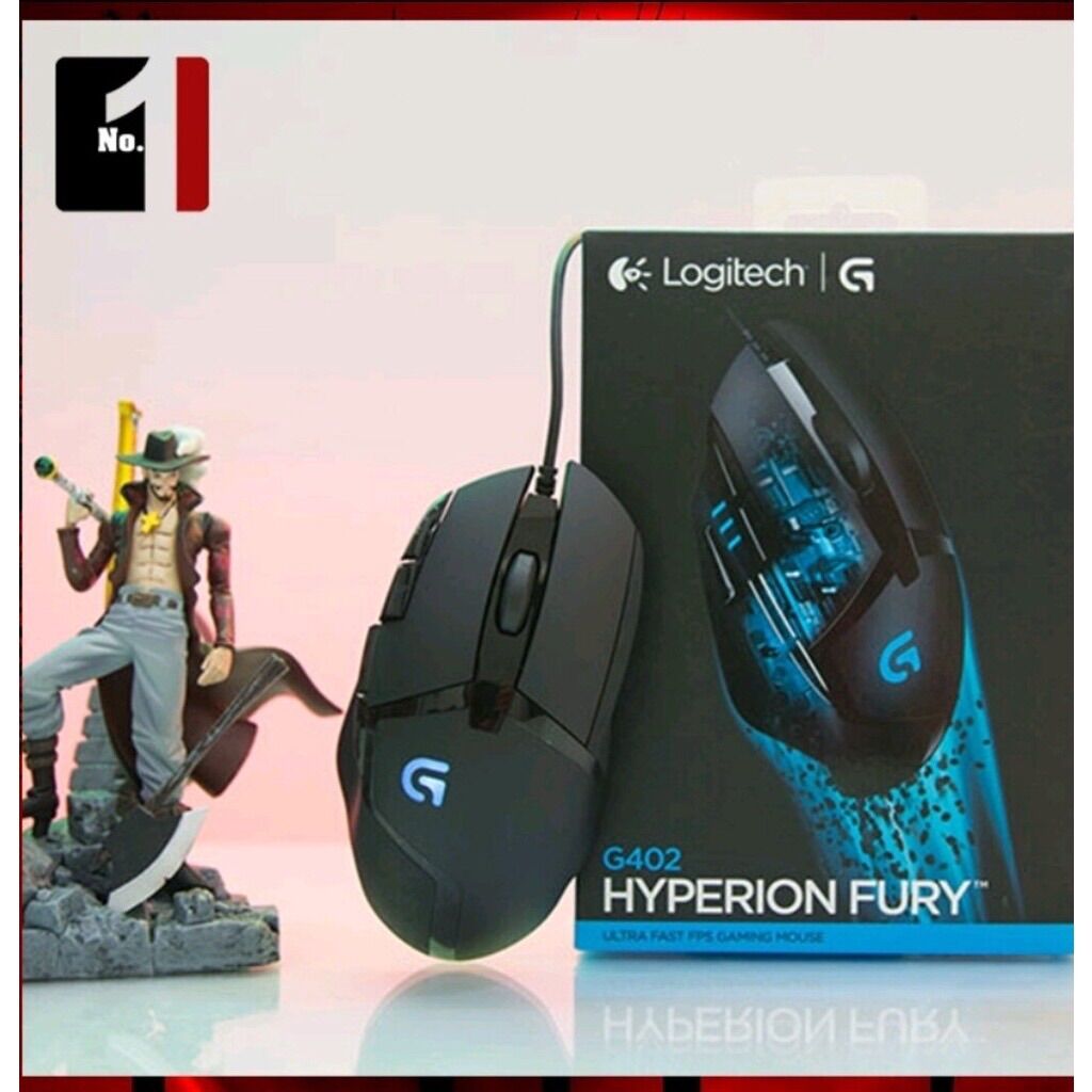 Chuột gaming có dây Logitech G402 Led đổi màu cực đẹp 4000 DPI siêu nhạy chuột máy tính chơi Game laptop Pc