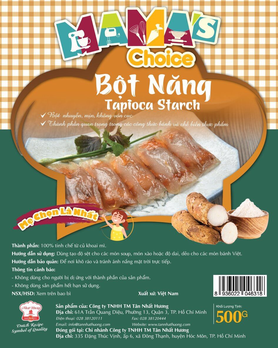 Bột năng mama’s choice 500gr