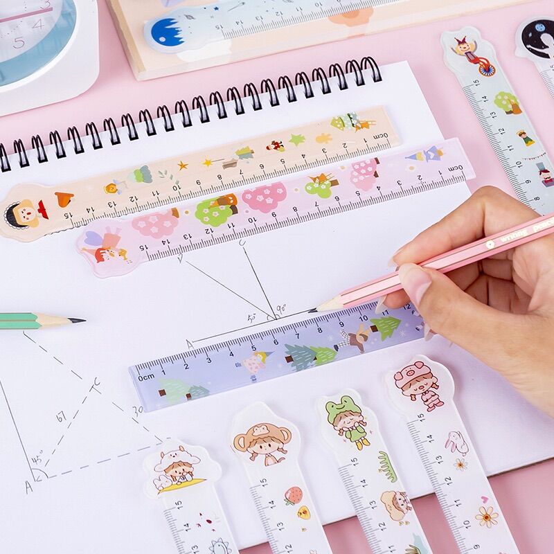 Thước kẻ nhiều mẫu dễ thương