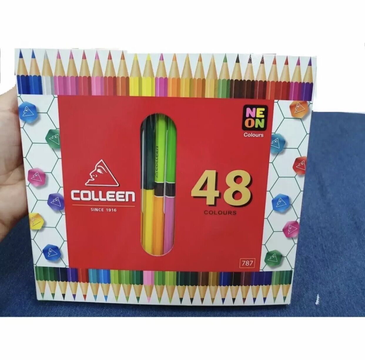 [HCM]Chì màu Colleen 2 đầu - Set 48