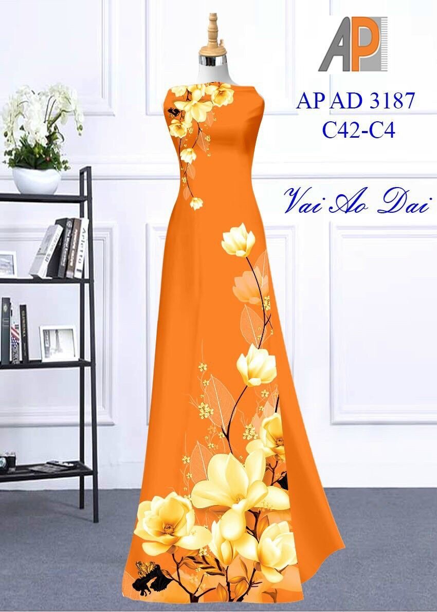 Vải áo dài in 3D