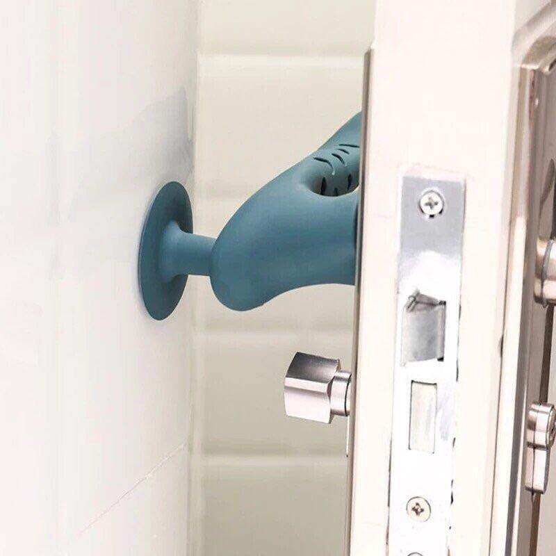 Tay cầm nắm cửa Silicon chống va đập 15.5 x 9 x 3 cm (DxRxC)