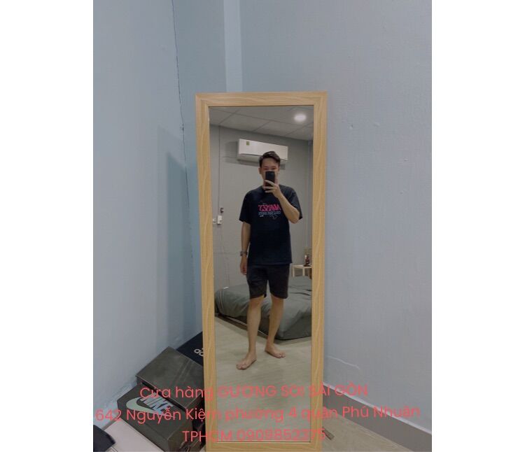 gương soi toàn thân dựa tường 50x150cm