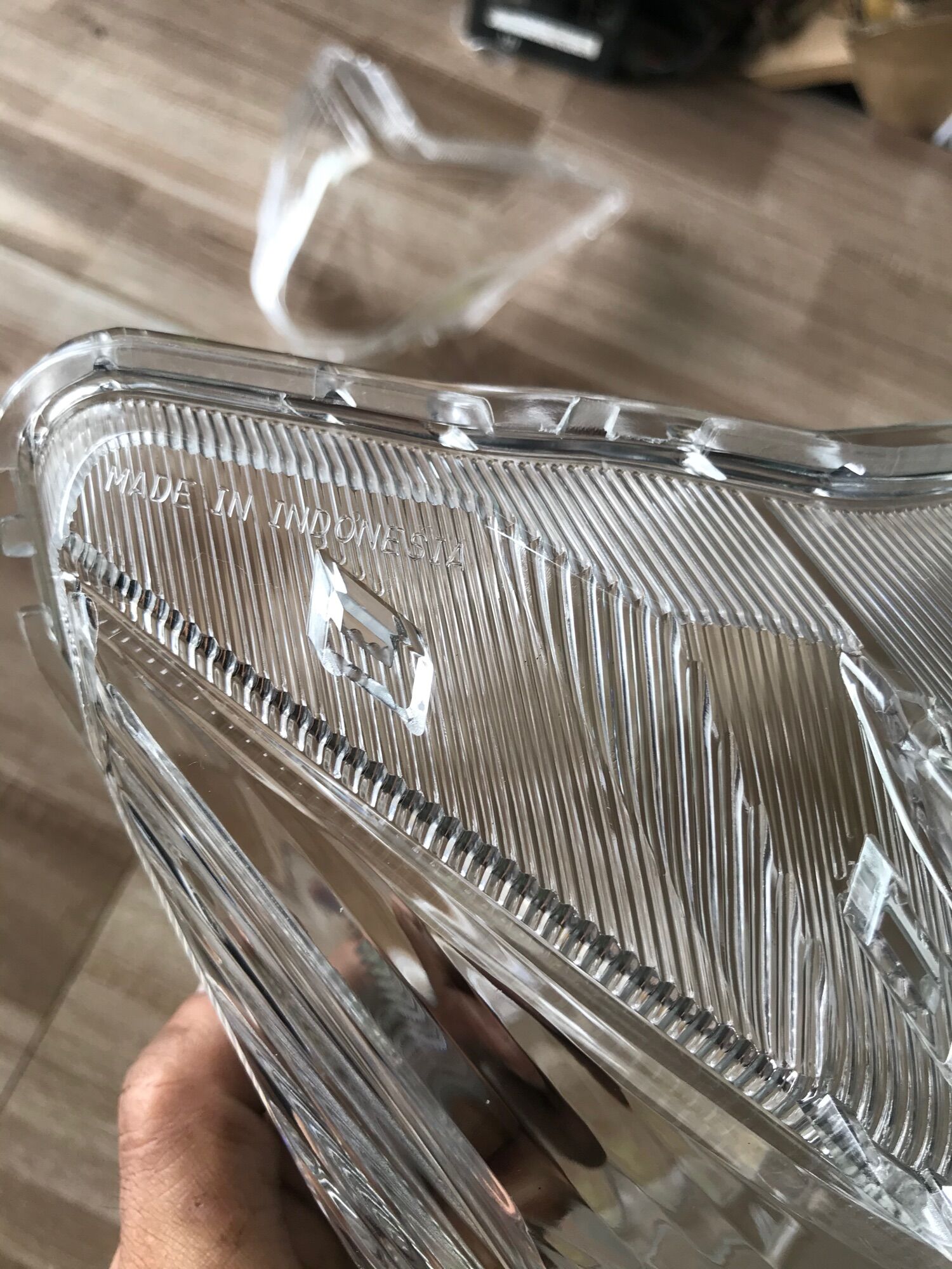 Kiếng pha đèn RAIDER FI , SATRIA
