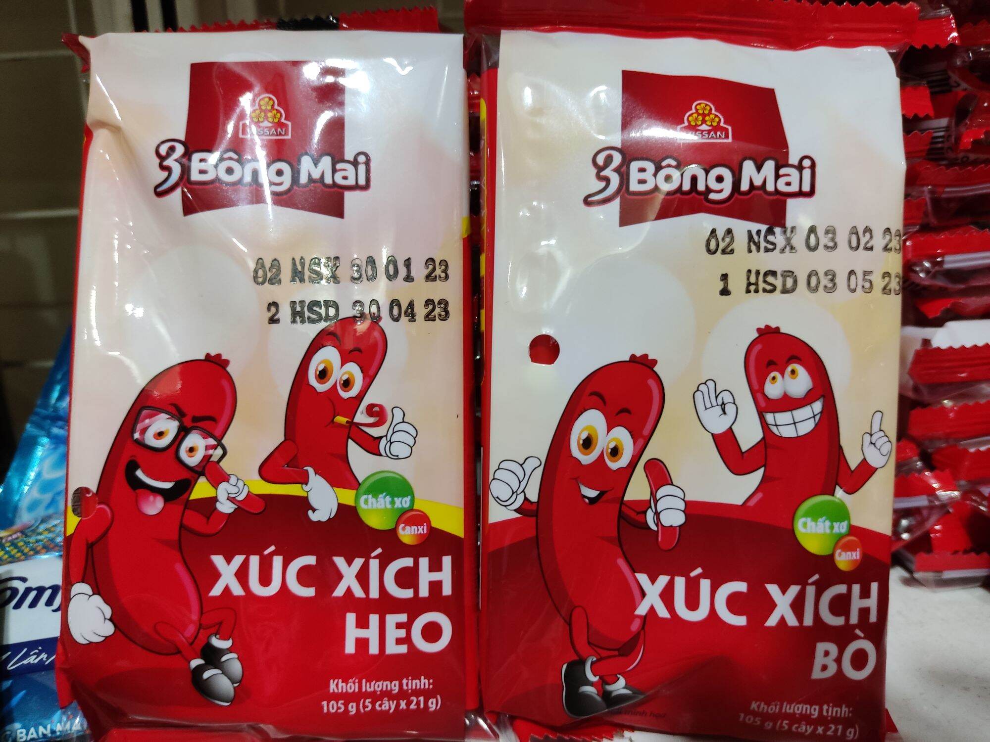 Xúc xích bông mai gói 105g