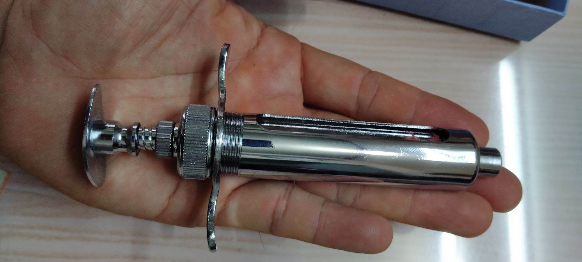 ống tiêm thú cưng 10ml inox