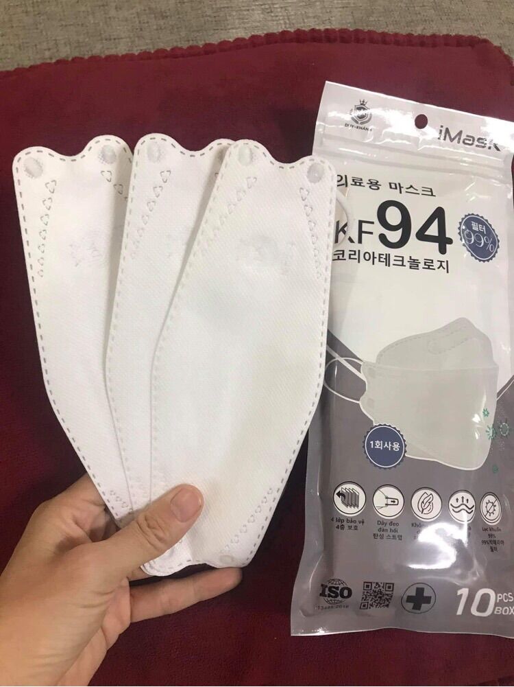 Khẩu trang 4d imask kf94 duy khánh