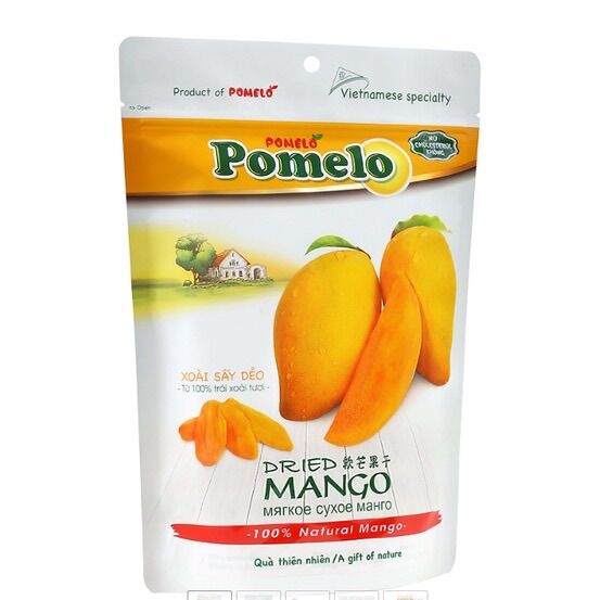 Xoài sấy dẻo pomelo 400g - soft dried mango date 2025