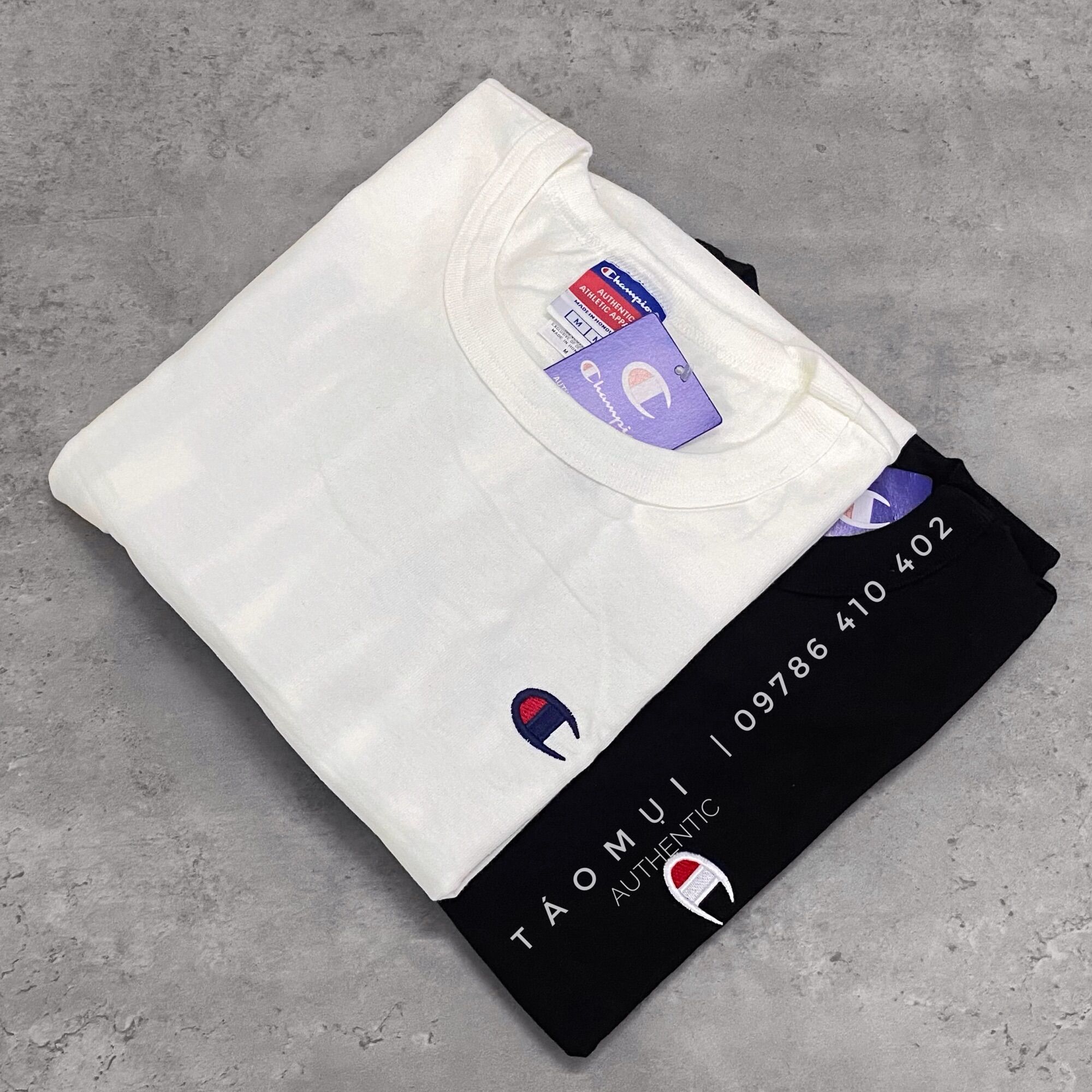[REAL] Áo thun Champion Heritage Oversize Logo Arch