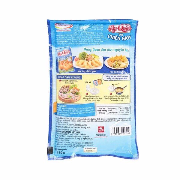 Bột Chiên Giòn Aji-Quick Gói 150g