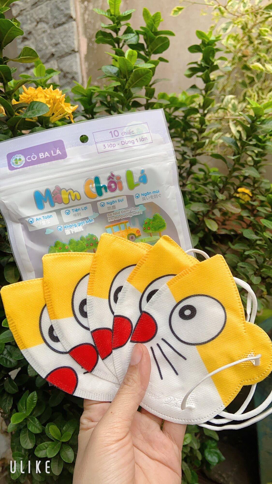 Khẩu trang Mầm chồi lá Thịnh Phát-Thùng 100 cái