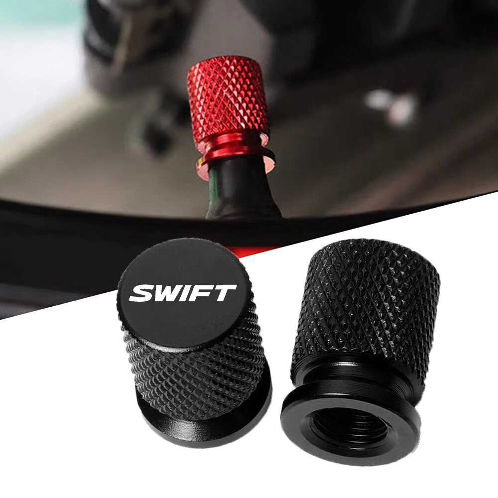 Hợp Kim Nhôm Bánh Lốp Van Mũ 4 Bộ Chống Thấm Nước Airdust Lốp Viền Thân Có Dành Cho Xe Suzuki Swift Phụ Kiện Xe Hơi