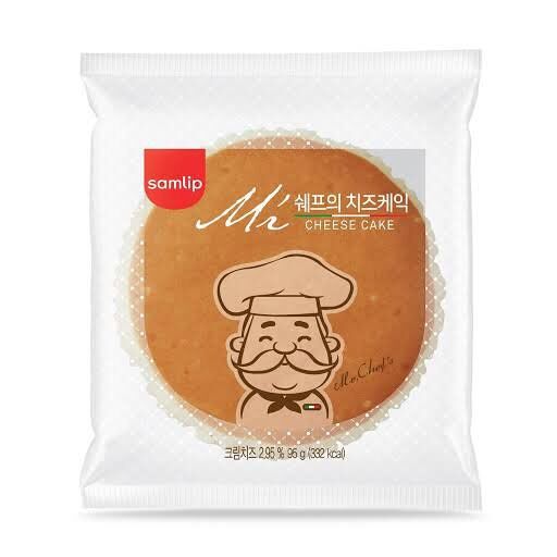 Bánh phô mai ông già Mr.Chef Samlip Hàn Quốc