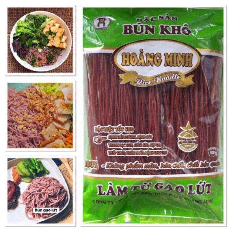 500g Bún Gạo Lứt Đỏ Thực Dưỡng Eatclean