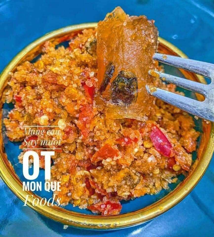 Mứt mãng cầu sấy muối ớt 500g