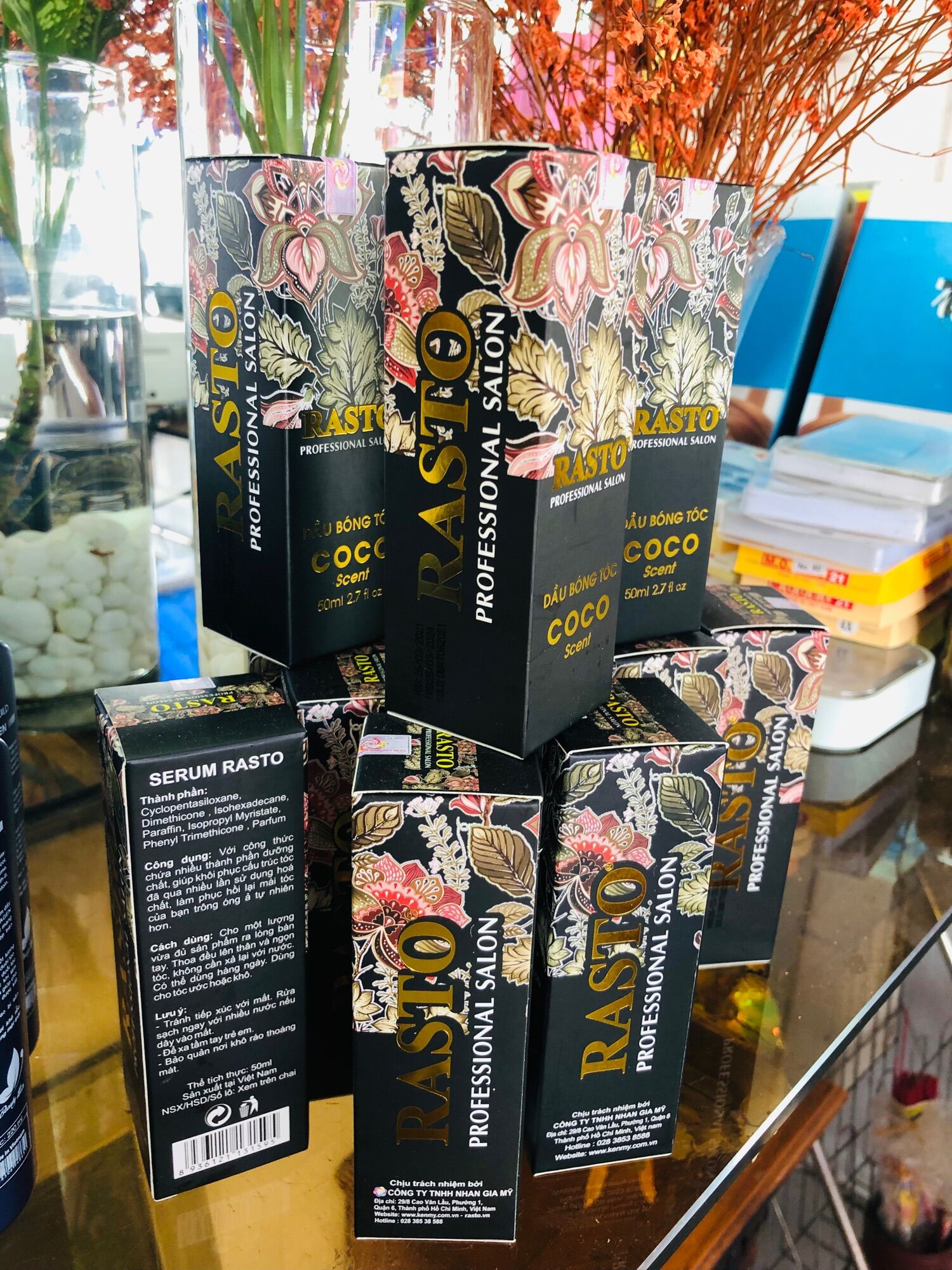 Rasto serum giữ nếp dùng cho tóc uốn (50ml)