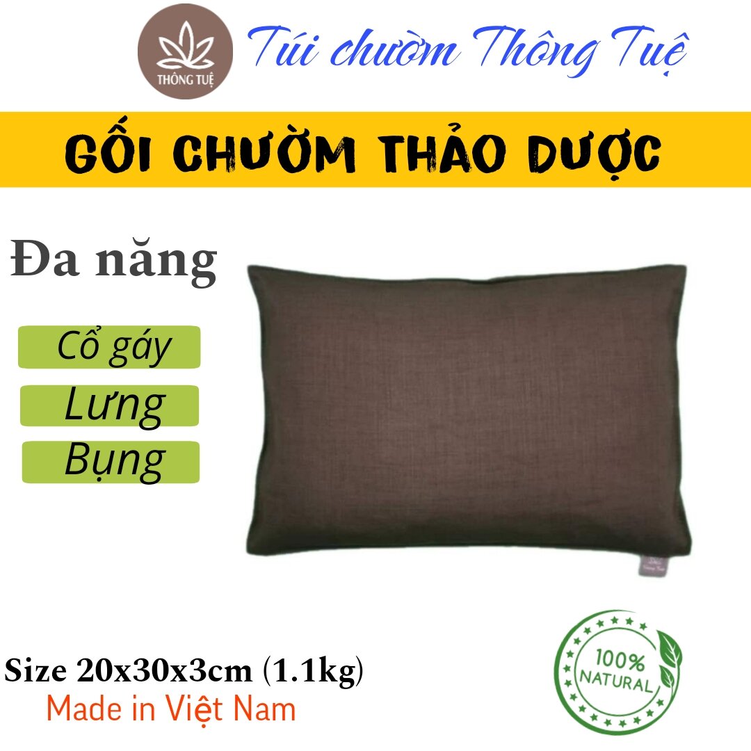 Gối Chườm Nóng Thảo Dược - Túi chườm thảo dược Đa Năng