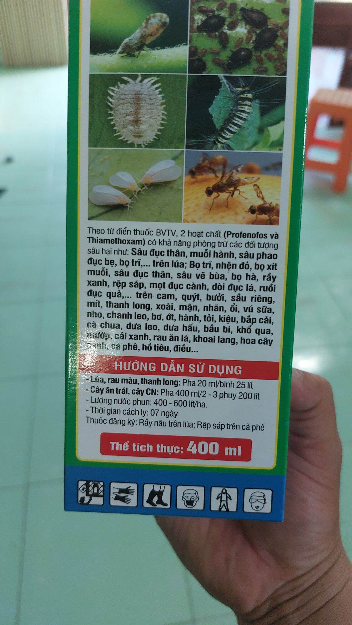 Thuốc trừ sâu AKULAGOLD 400ML