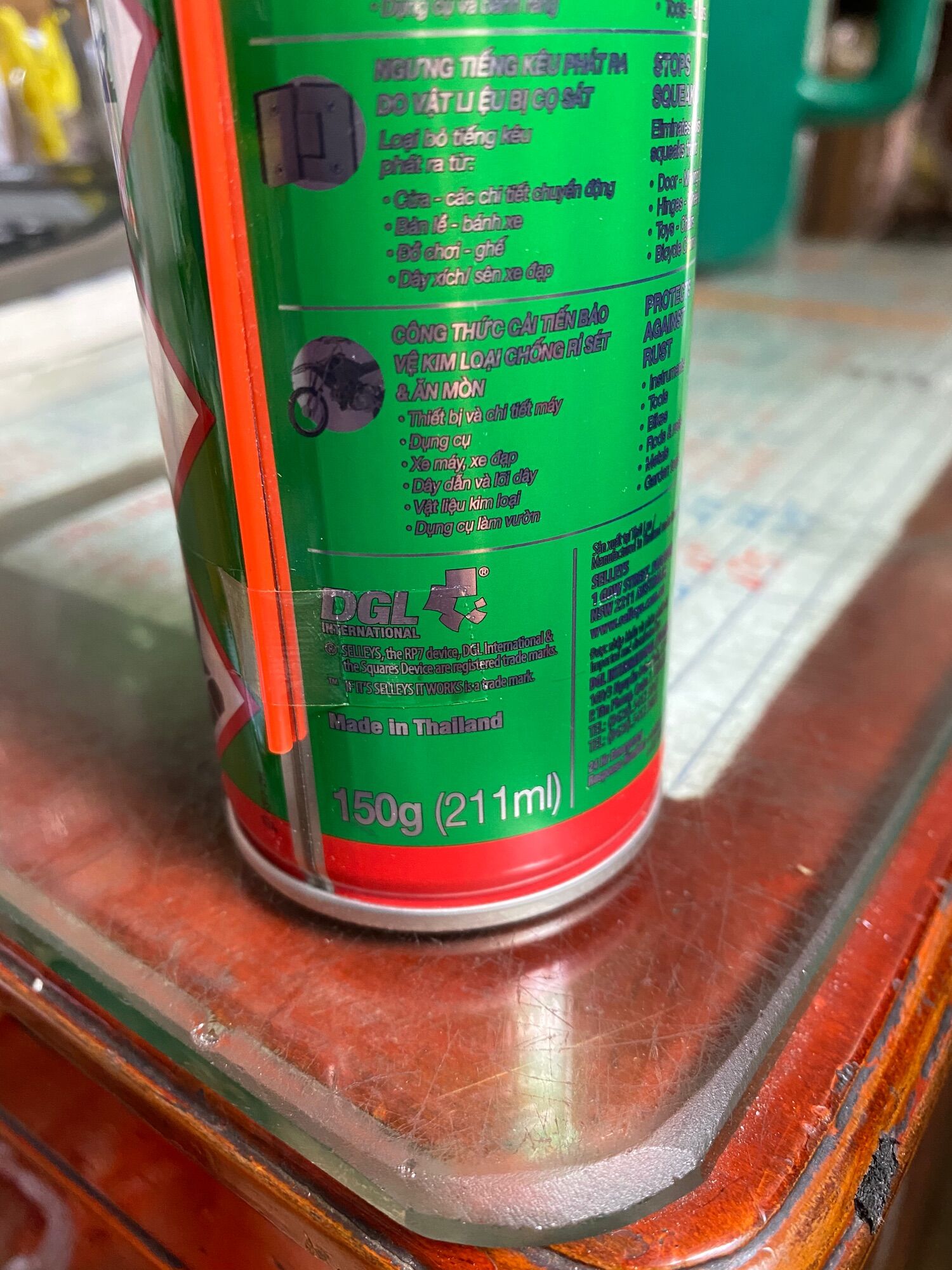 Xịt rỉ sét rp7