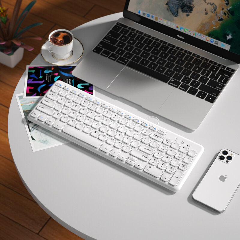 Chuột bàn phím không dây bow bộ bàn phím chuột máy tính máy tính xách tay có dây kết nối bên ngoài usb đánh máy văn phòng chuyên dụng im lặng