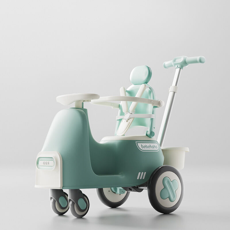Multi-function Lightweight Folding Stroller 4 Wheels - 9
