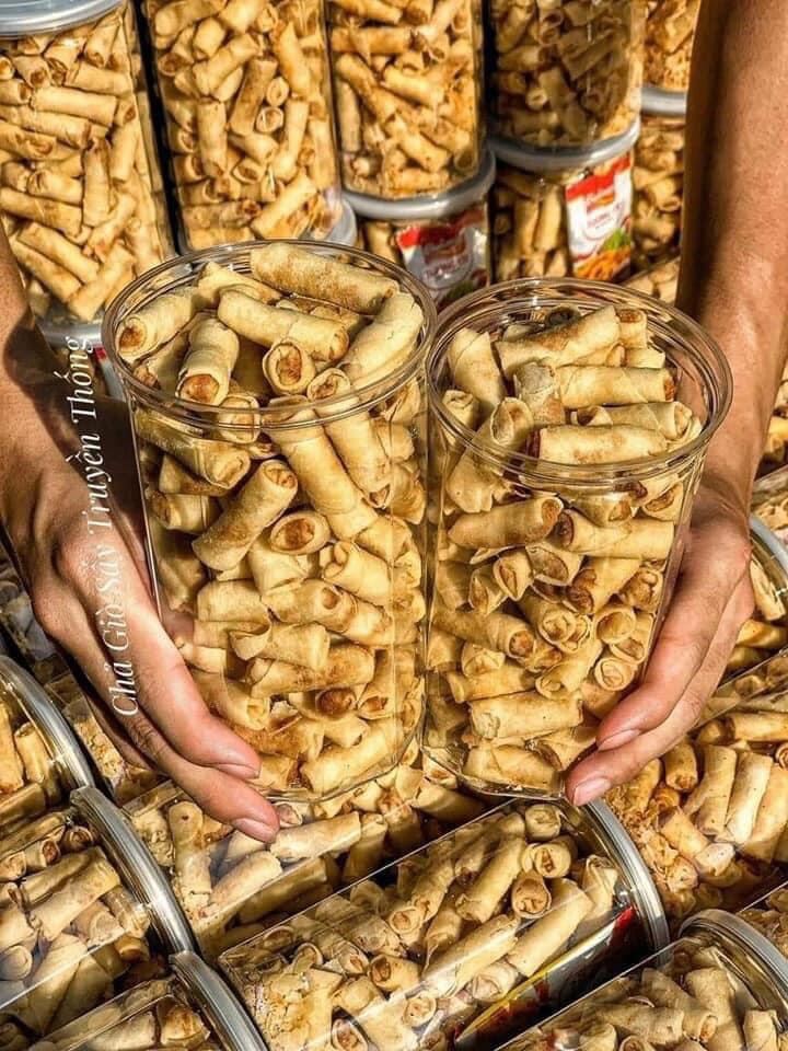 Snack chả giò tôm sấy mini-300gr
