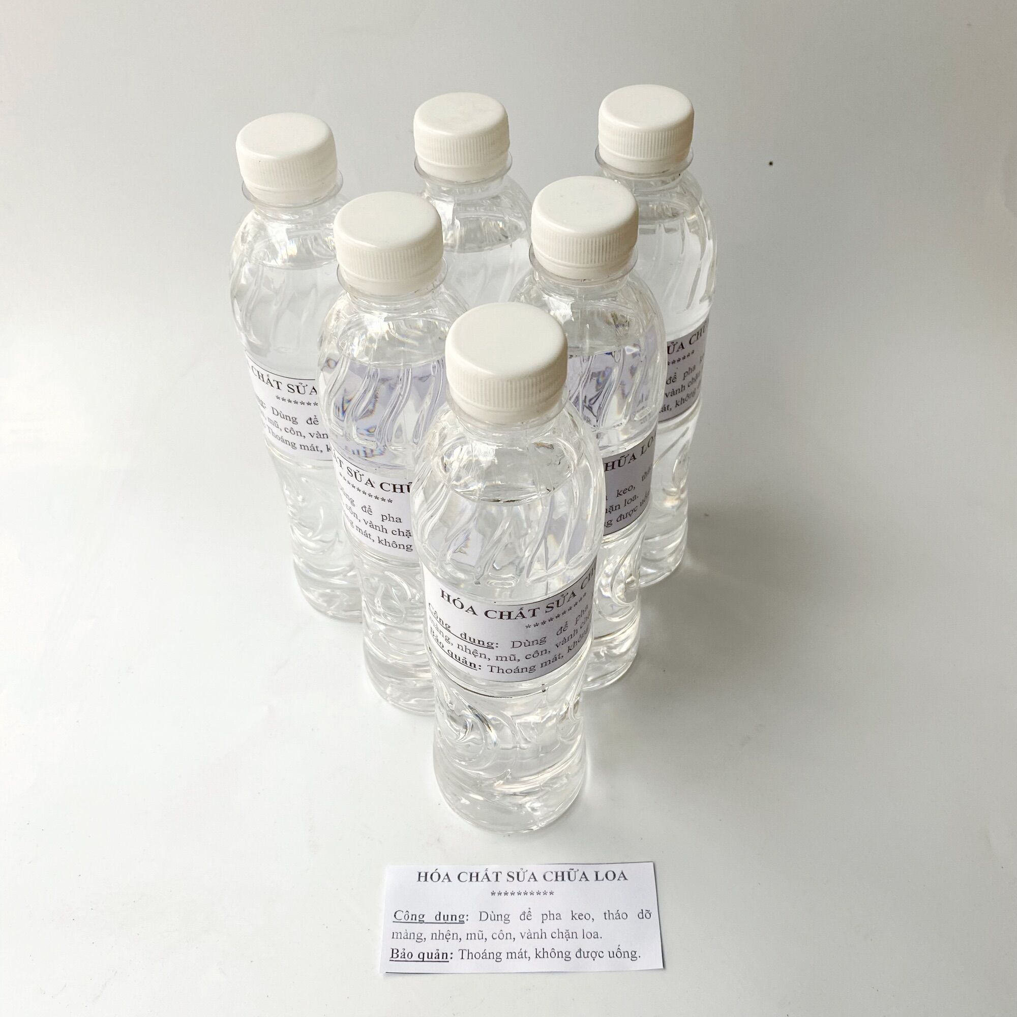 DUNG DỊCH PHÁ KEO, SỬA CHỮA LOA (CHAI 500ML)