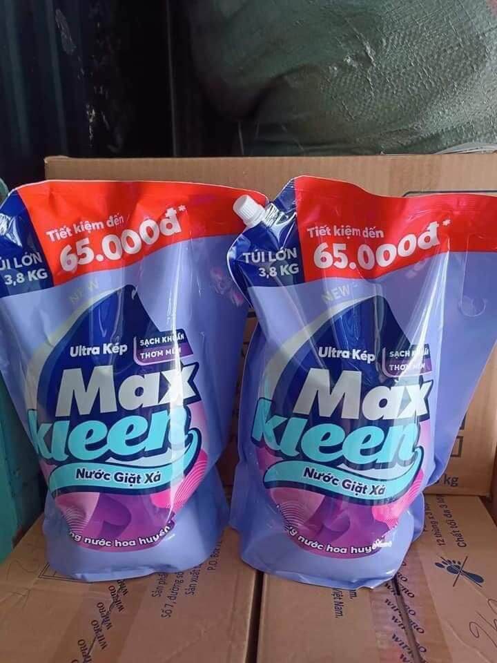 Nước giặt MAXKLEEN 3.8 lít