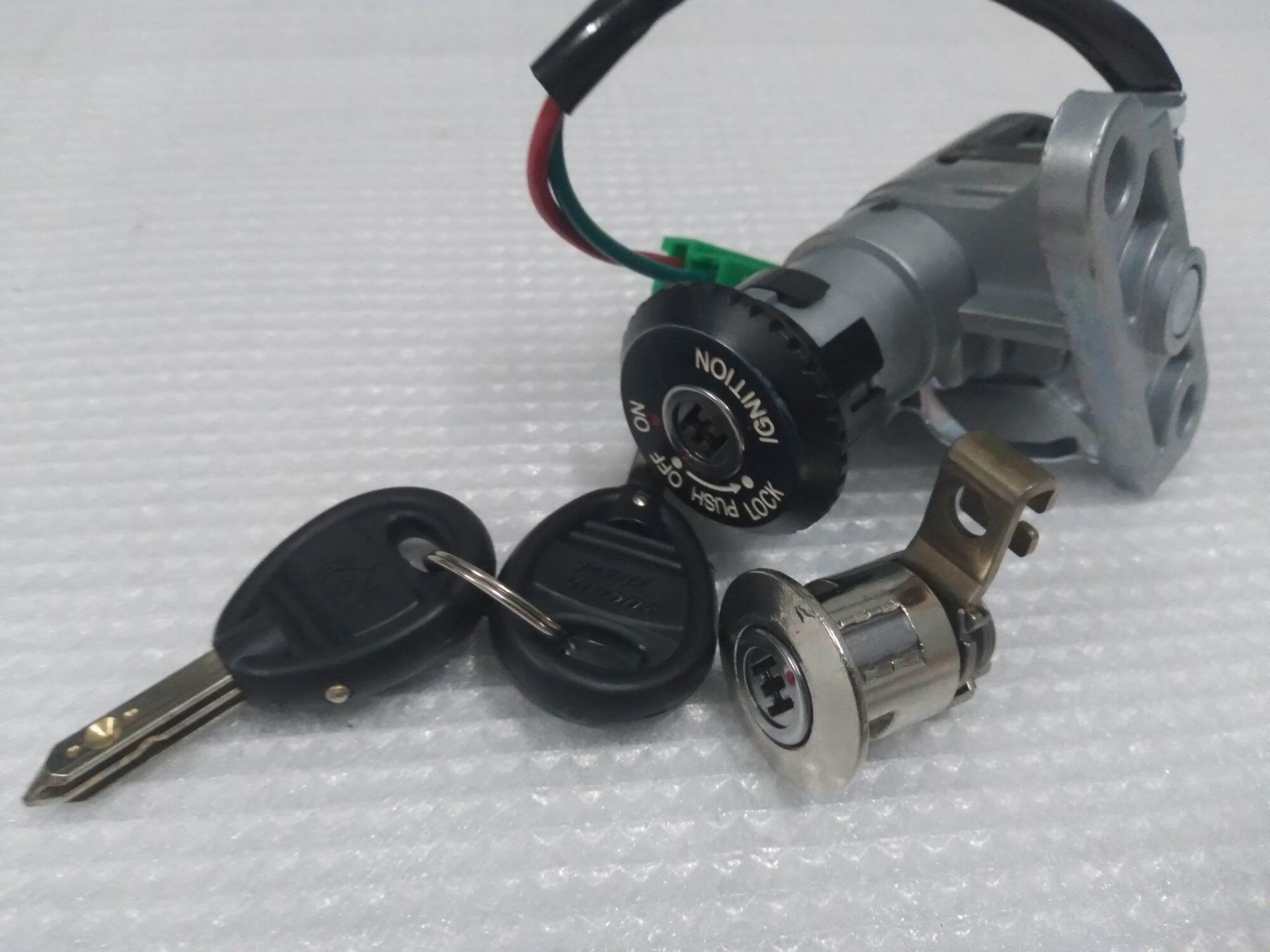 [HCM]Ổ khóa xe Smash 110 cũ (kèm khóa yên)
