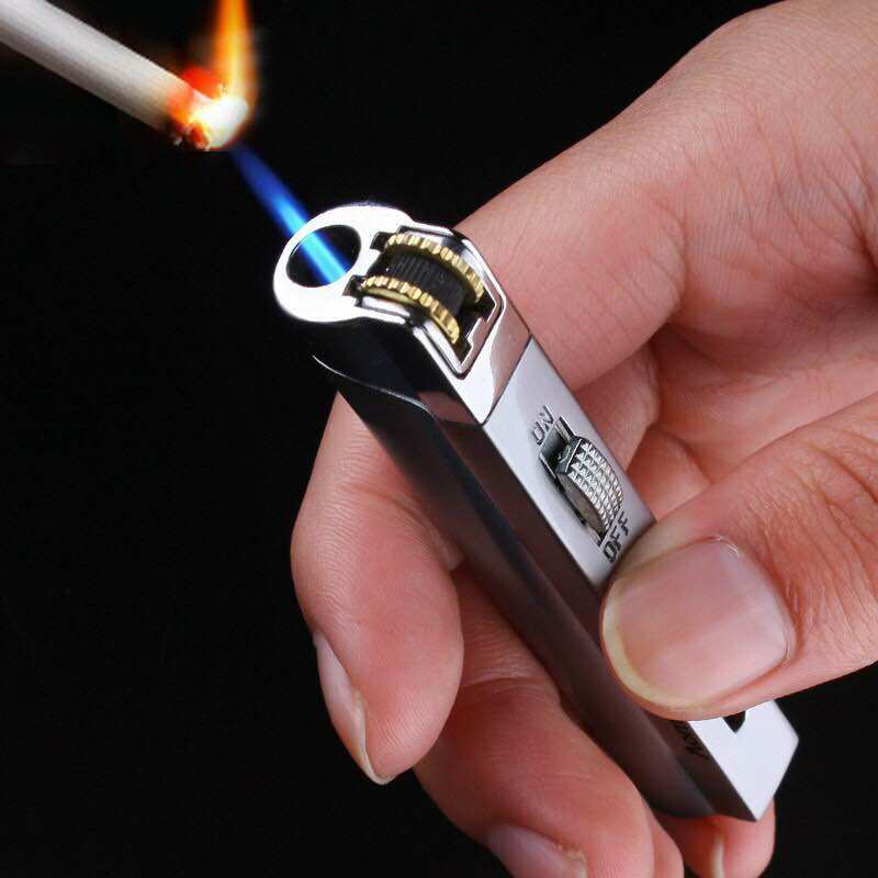 Bật lửa ga đá khò Aomai giữ lửa tự động cao cấp 228