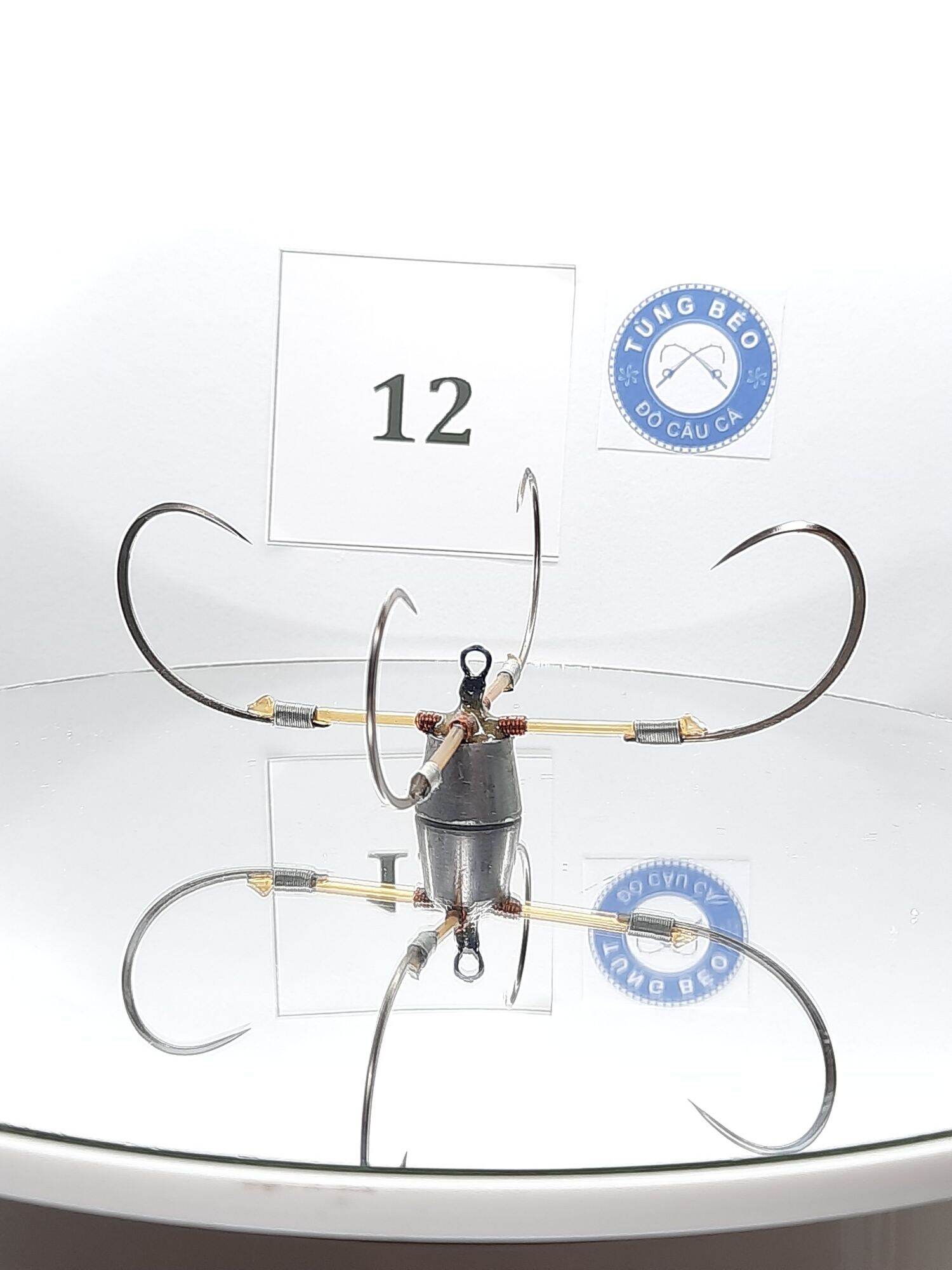 lưỡi câu tứ 12 các phom dáng