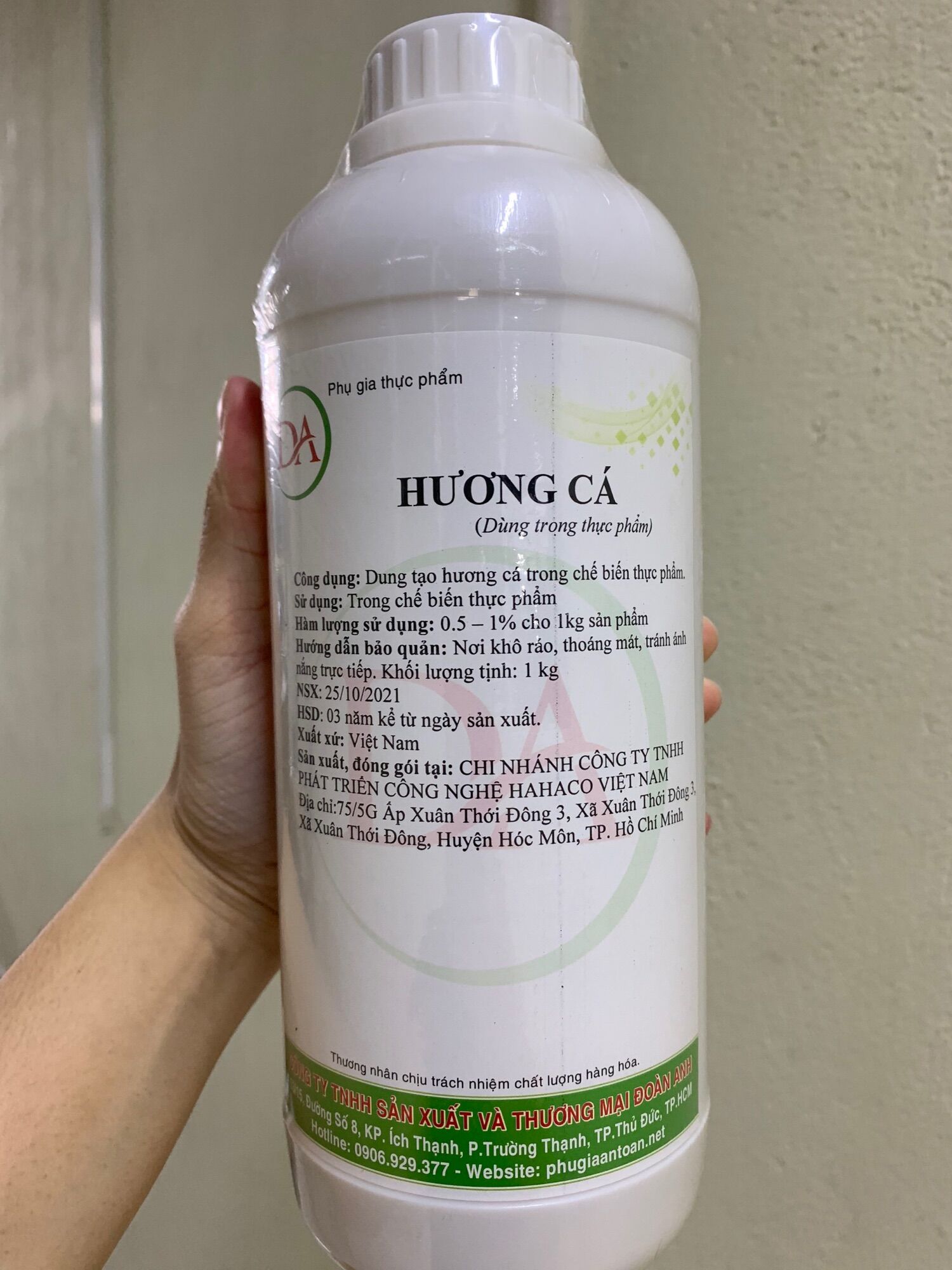 Phụ gia làm chả cá : Hương cá siêu thơm