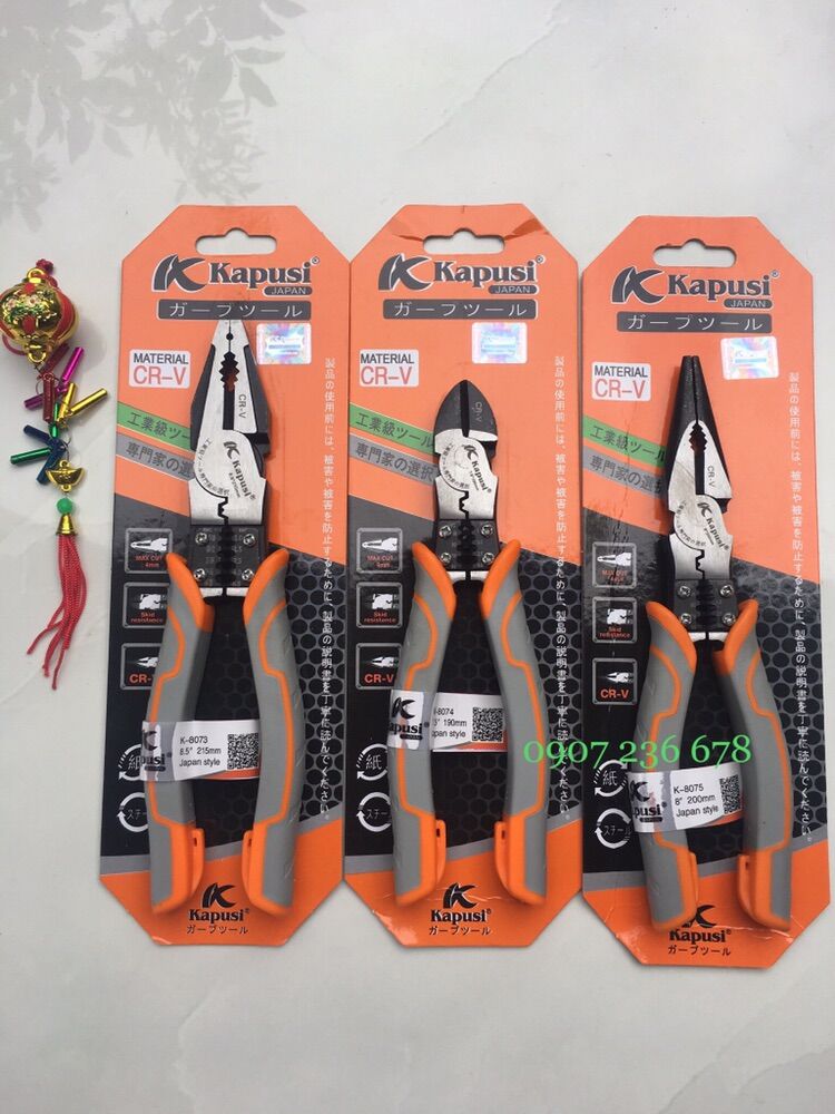 Kìm đa năng, Kìm cắt đa năng, Kềm điện đa năng Nhật Bản, Kìm cắt tuốt dây điện đa năng