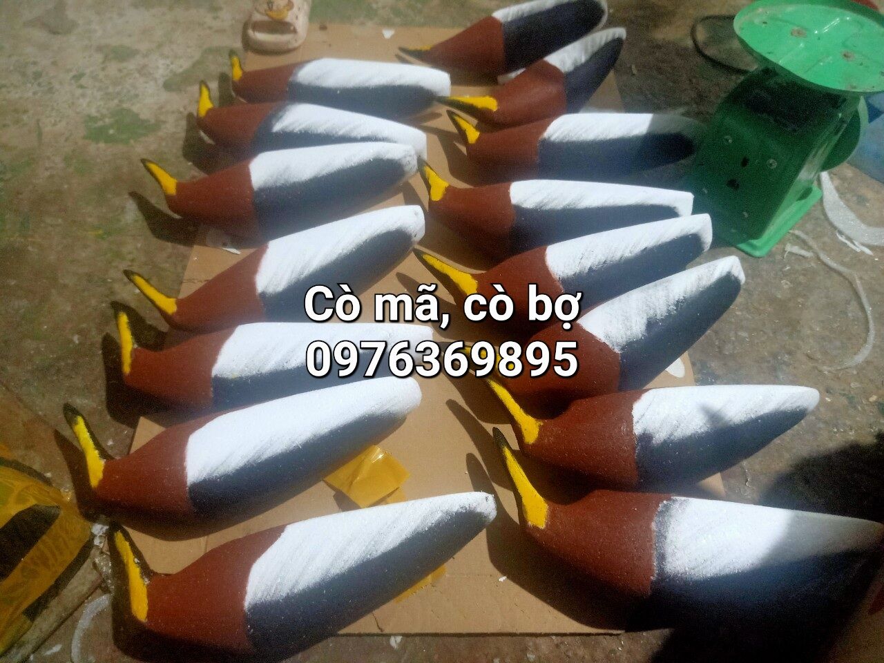 Combo 5 con cò xốp dẻo