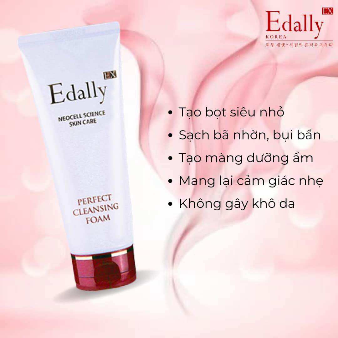 Sữa rửa mặt sạch sâu Edally EX Hàn Quốc tuýp 150ml