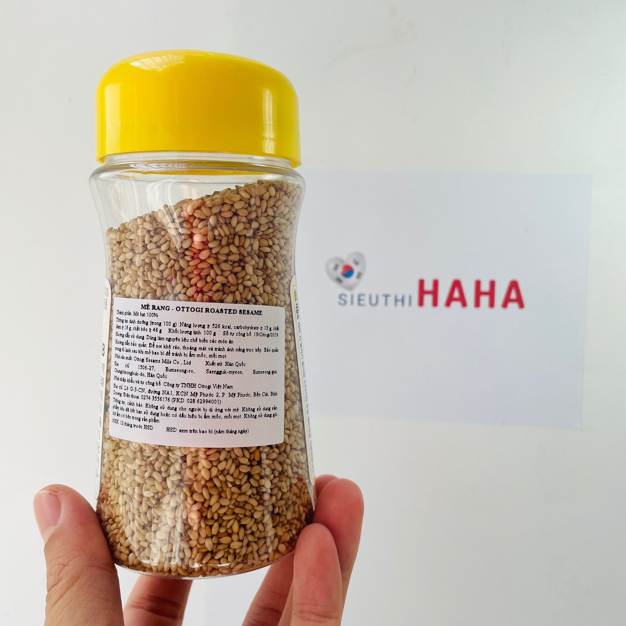Mè rang hàn quốc OTTOGI ROASTED SESAME 100g