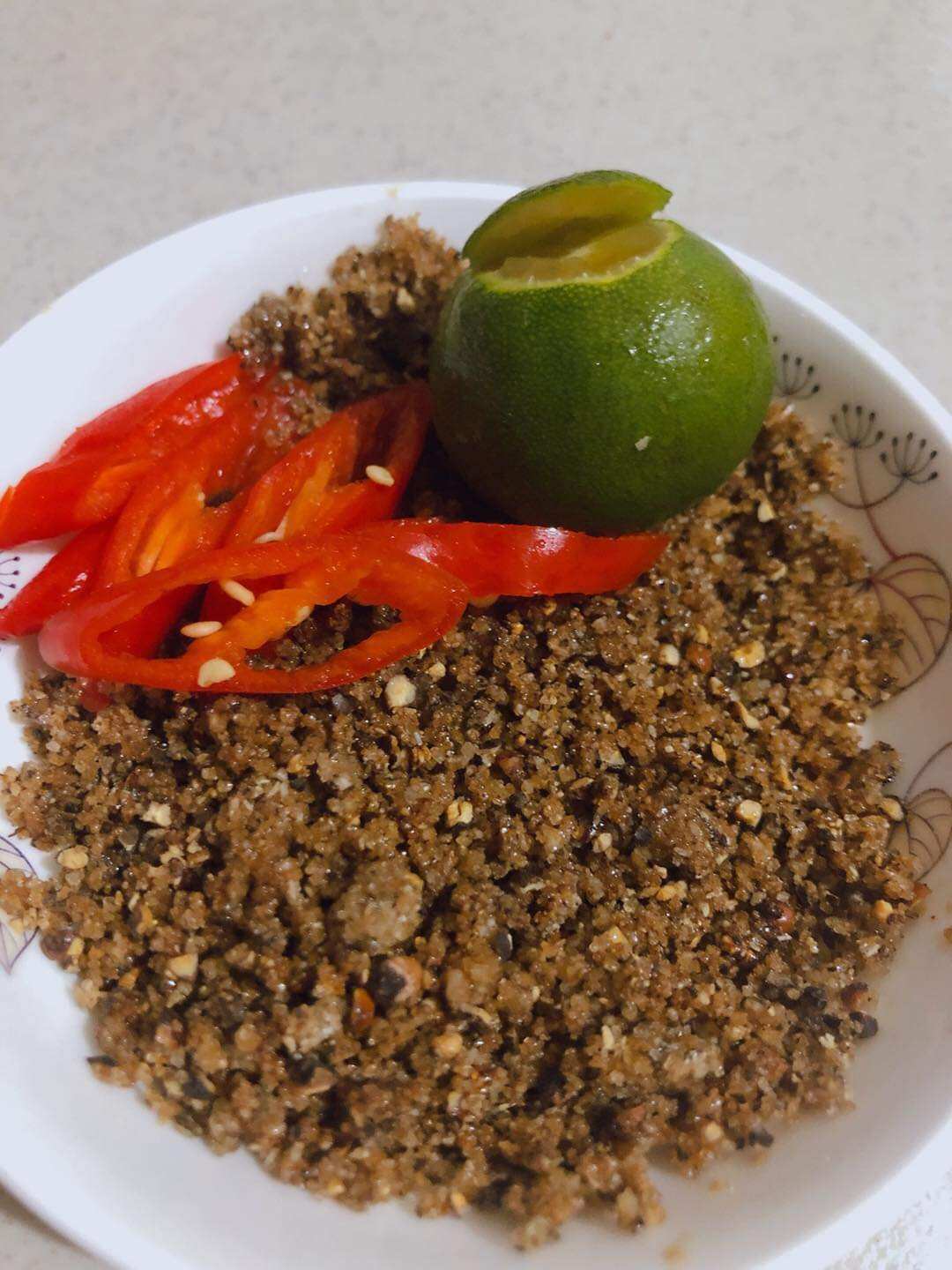 MUỐI TIÊU RANG CHẤM GÀ Ủ MUỐI