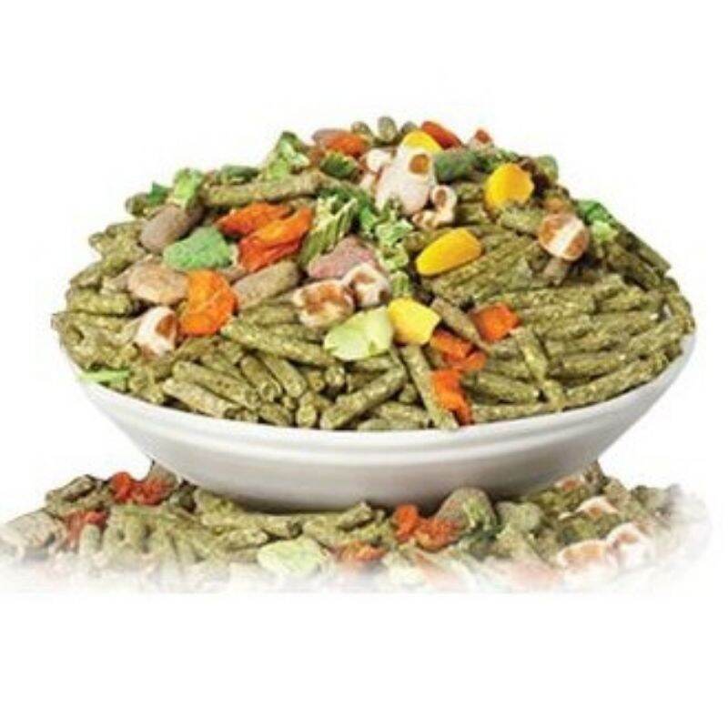 Cỏ nén timothy và hoa quả sấy thơm ngon cho Thỏ gói 500gr
Thức ăn bổ dưỡng dành cho thỏ trên 6 tháng