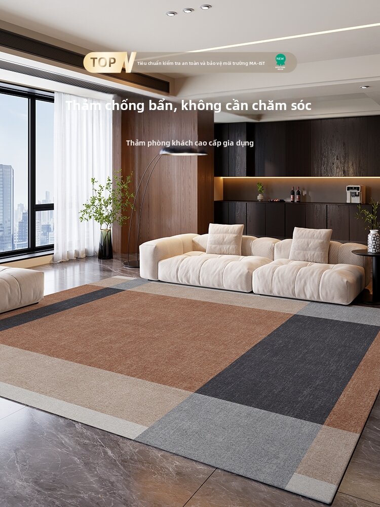 Vintage Style Retro Carpet Easy Clean