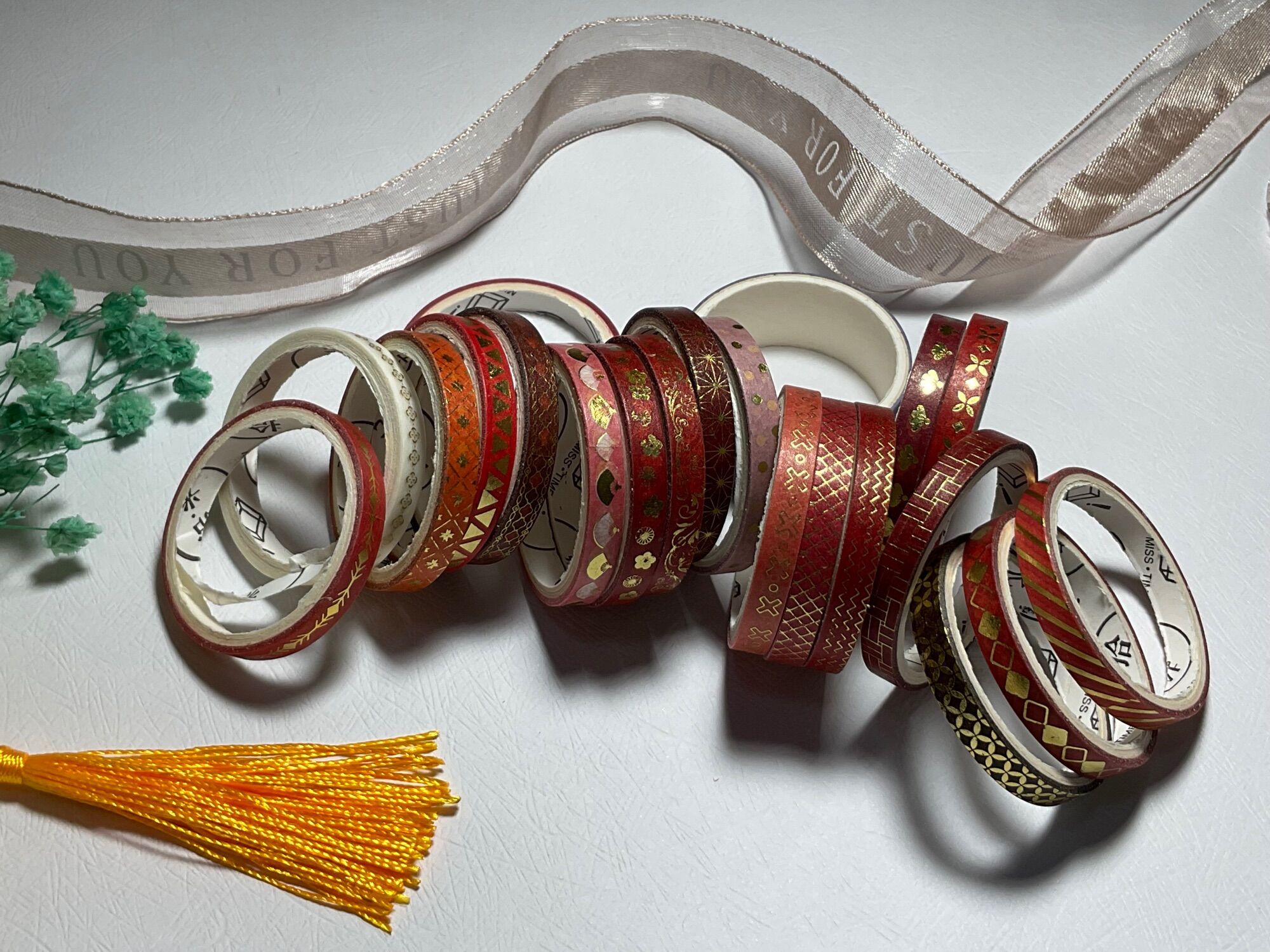 Combo 5 cuộn washi trang trí ( mẫu ngẫu nhiên)