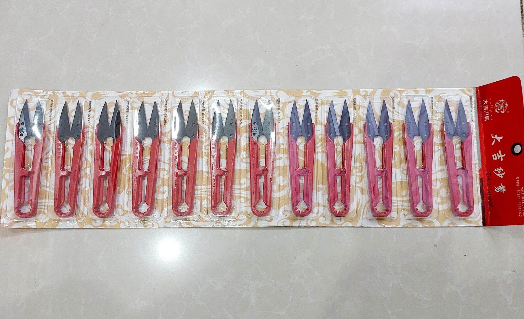 Kéo bấm chỉ loại lớn lốc 12 cây