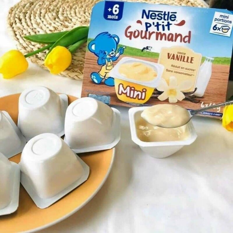 Sữa Chua Nestle cho bé 6 tháng tuổi (6×60g)