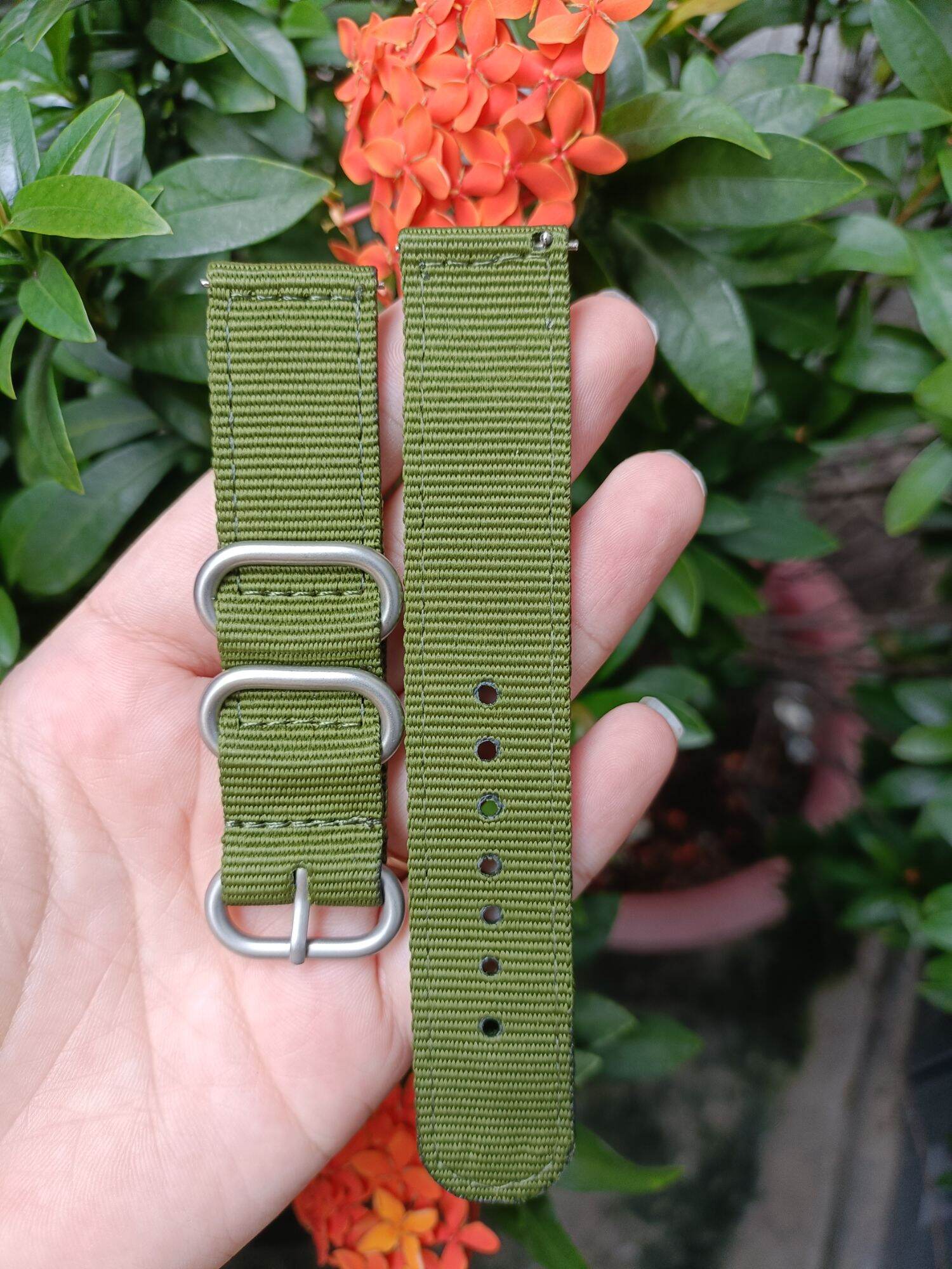 Dây đồng hồ vải dù- Dây chốt thông minh( tặng kèm dụng cụ thay dây)