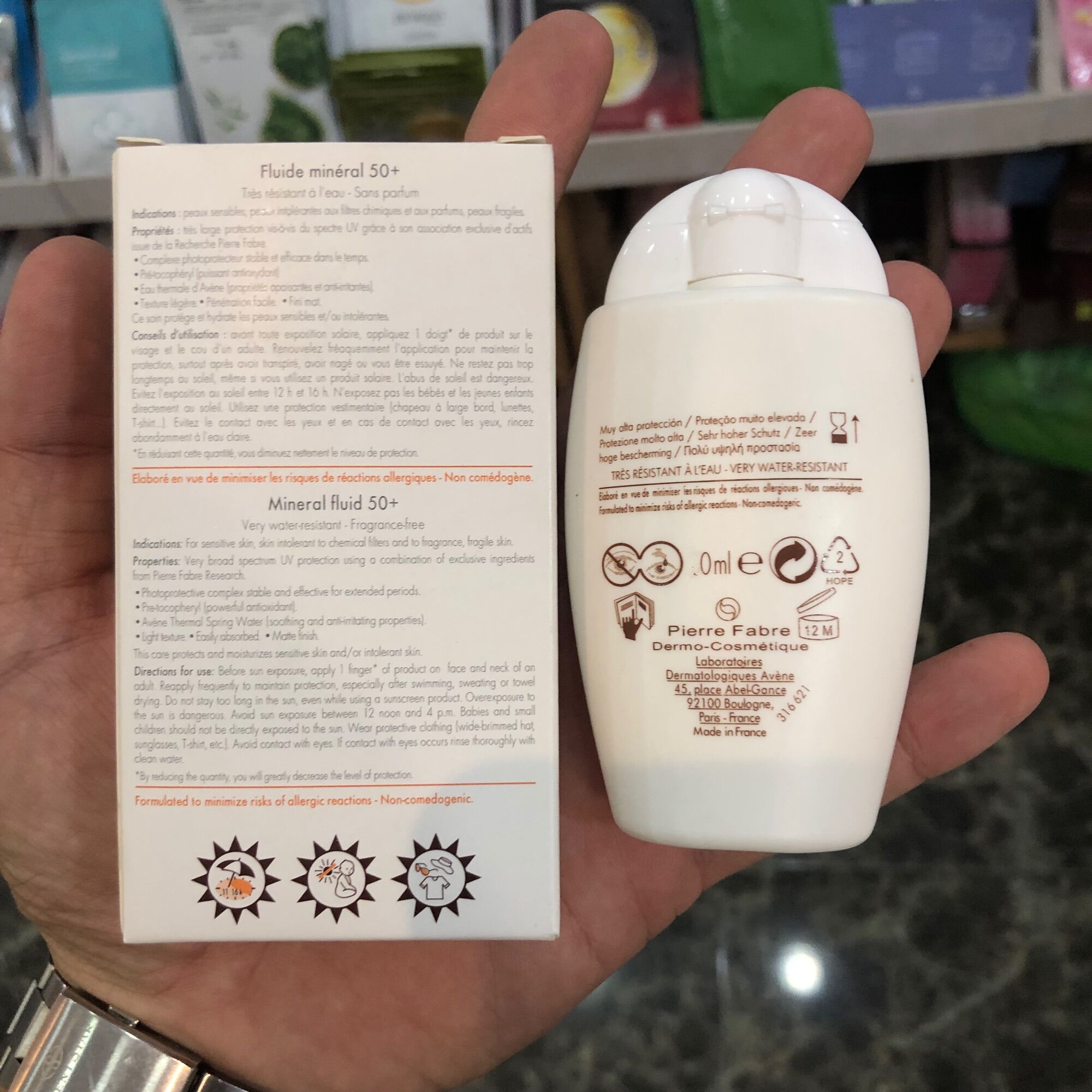 Kem chống nắng Avene 50+